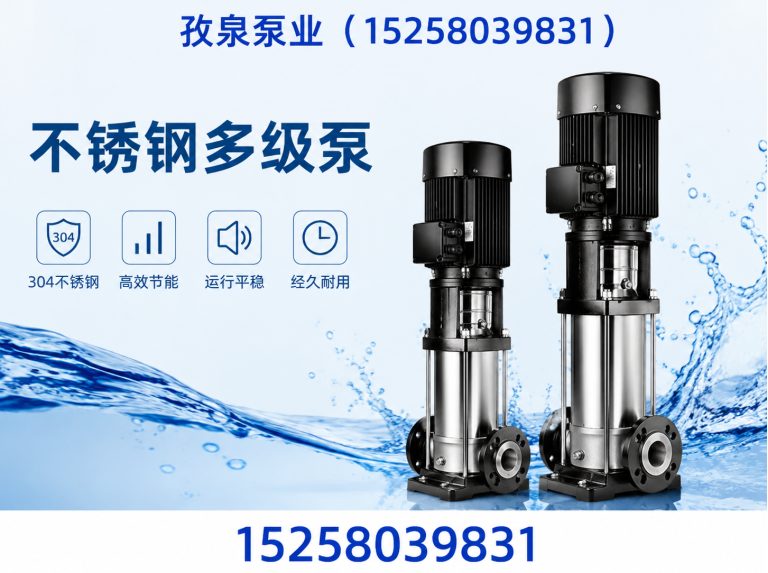 鹿城区立式多级离心泵展示图