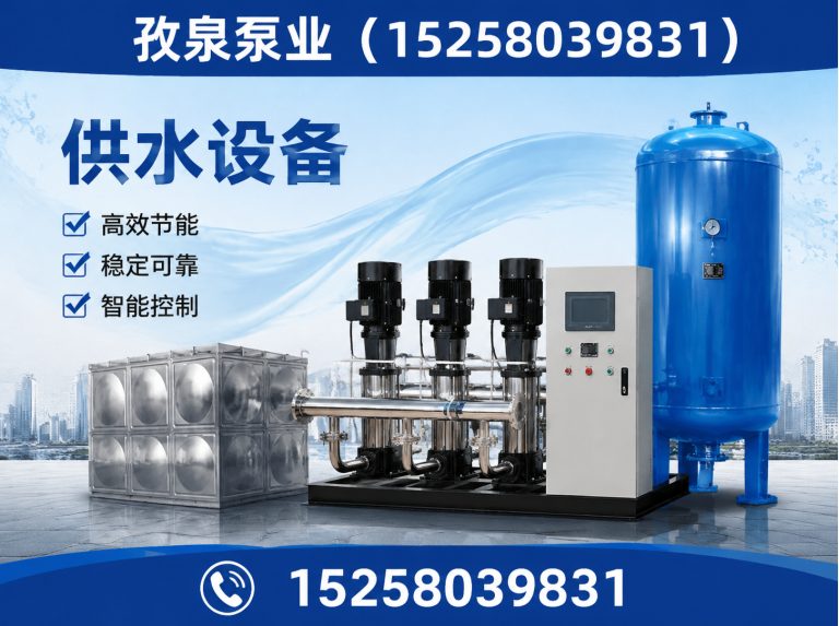 鹿城区供水设备展示图